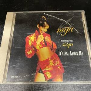 ● HIPHOP,R&B MYA - IT'S ALL ABOUT ME シングル, 2 SONGS, 90'S, 1998, RARE CD 中古品