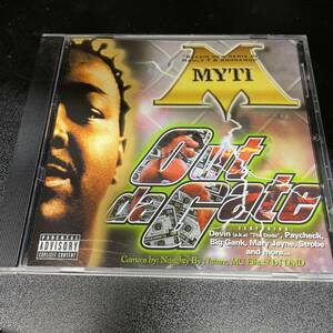 ● HIPHOP,R&B MYTI - OUT DA GATE ALBUM, 17 SONGS, 2000, RARE CD 中古品