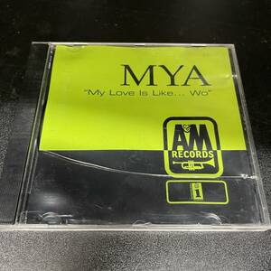 ● HIPHOP,R&B MYA - MY LOVE IS LIKE,,,WO シングル, 2 SONGS, 2003, PROMO CD 中古品