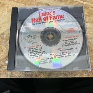奥棚◎ HIPHOP,R&B LUKE'S HALL OF FAME - THE 2 LIVE CREW LUKE POISON CLAN アルバム,名作! CD 中古品