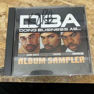 シ● HIPHOP,R&B DBA DOING BUSINESS AS... ALBUM SAMPLER INDIE! CD 中古品