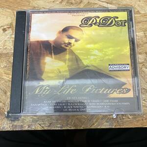● HIPHOP,R&B P-DOT - MY LIFE PICTURES アルバム,G-RAP! CD 中古品