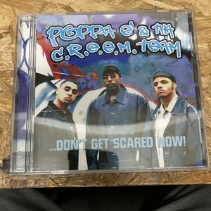 ● HIPHOP,R&B POPPA E & THA C.R.E.E.M. TEAM - DON'T GET SCARED NOW アルバム,G-RAP! CD 中古品