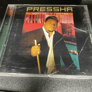 ● HIPHOP,R&B PRESSHA - DON'T GET IT TWISTED ALBUM, 14SONGS, 90'S, 1998 CD 中古品