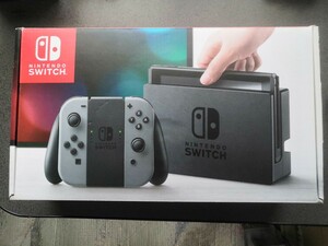 【2017年製】Joy-con欠品 Nintendo Switch 初期型 本体 グレー HAC-S-KAAAA