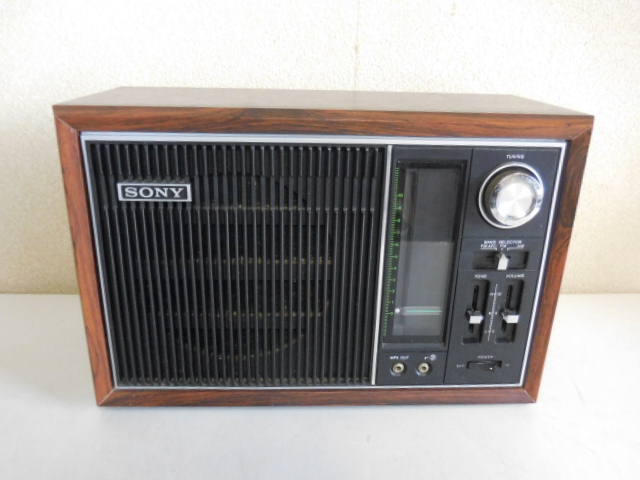 1975製SONY MODEL TFM9510トランジスタ-