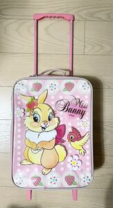 キャリーバック Disney MissBunny キャリーケース 買い物 カート 旅行 ピンク