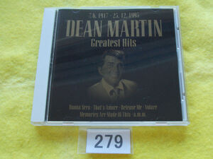 CD／Dean Martin／Greatest Hits／7.6. 1917 - 25.12. 1995／ディーン・マーチン／グレイテスト・ヒット／管279