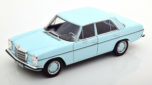 norev 1/18 Mercedes Benz 200/8 W115 1968 lightblue　メルセデスベンツ　ノレブ