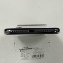 ☆ジャンク/中古品☆SoftBank Apple iPhone X 256GB MQC12J/A スペースグレイ SIMロック解除済み 〇判定_画像4