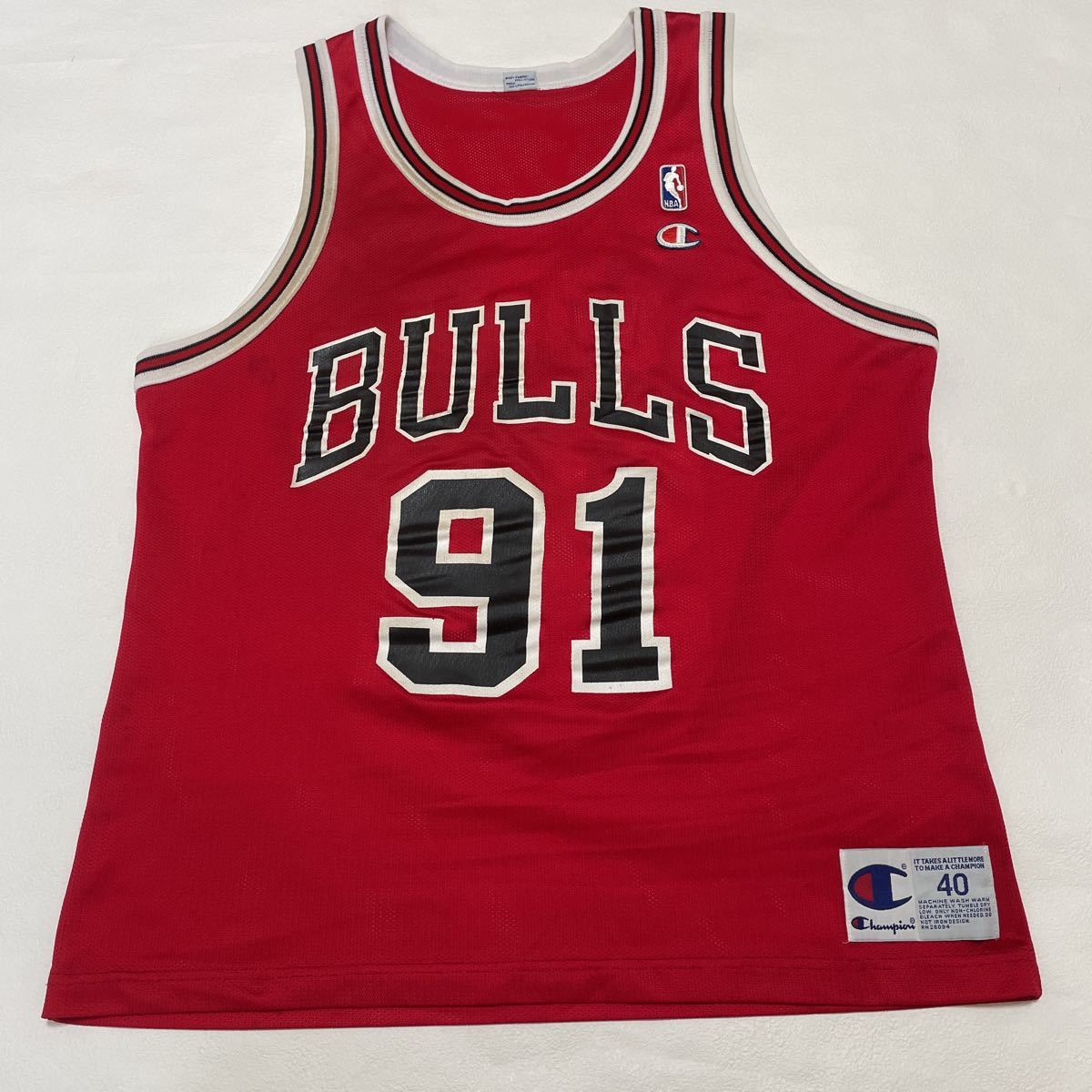 NBA CHICAGO BULLS シカゴブルズ 背番号91 デニス ロッドマン