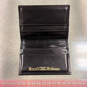 希少 新聞社 Herald Tribune カードケース