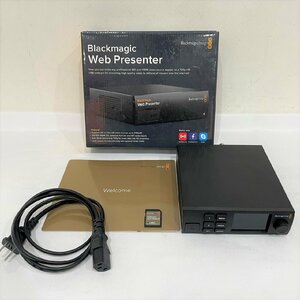 Blackmagic Web Presenter Blackmagic Teranex Mini-Smart Panel コンバーター セット商品 通電確認OK 中古 N2205R32-33