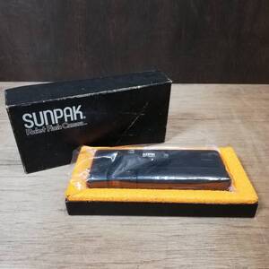 SUNPAK POCKET FLASH CAMERA SP-1000 pocket camera unused 