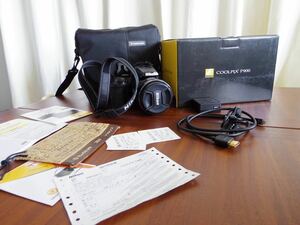 動作確認済み 箱付 Nikon ニコン COOLPIX P900 デジタルカメラ クールピクス カメラバッグ ソニー HDMI ケーブル 2018年 ビックカメラ購入