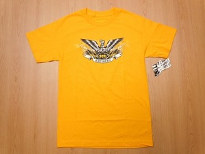 タグ付き 未使用品★FTC ANTIHERO アンタイヒーロー★Tシャツ S★濃いめイエロー★c