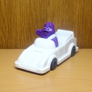  McDonald's Grimace миникар фигурка 1991 Vintage USmi-ru игрушка Ame игрушка happy комплект 