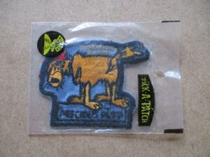 70s パップちゃんとスイートおばさんPrecious Pupp刺繍ワッペンKLEINTEX PICK-A-PATCH/犬イヌいぬアニメhanna barberaハンナ・バーベラ S76