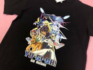 即決◆遊戯王　ゴーラッシュ!!◆半袖Tシャツ【140cm】黒　新品タグ付き　キッズ　遊☆戯☆王　バンダイアパレル　アニメ　コミック◆