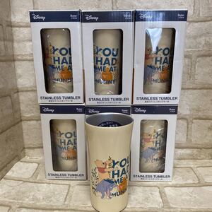 6個セット新品 真空ステンレスタンブラー300ml プーさん 冷 温