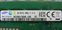 ab12 240pin DDR3 1600 PC3-12800U 4GB SAMSUNG 即決_画像2