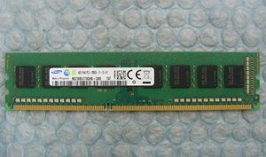 ac12 240pin DDR3 1600 PC3-12800U 4GB SAMSUNG 即決