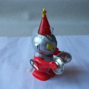 おもしろ ゼンマイ ぜんまい ウルトラセブン ミニ シンバル 円谷プロ １９９６ トコトコ 玩具 フイギュアの画像8