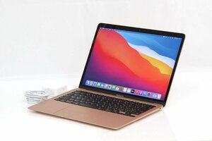 極美品｜Apple MacBook Air MGND3J/A 13.3インチ ゴールド M1チップ メモリ8GB SSD256GB πA1124-2G8