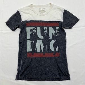 RUN DMC ビンテージ加工 半袖 Tシャツ S