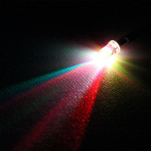 【60個セット】高光度LED 5mm 砲弾型 RGB 12V車用 ギボシ端子付き_画像4
