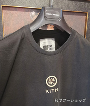 最上級ポルトガル製※限定品◆イタリア・ミラノ発*BOLINI*※KITH designer・刺繍 Tシャツ 50/XLサイズ_画像5