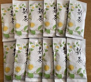 【令和4年産新茶】福岡八女産 特上煎茶 100g12袋入 フレッシュな香りとまろやかな味わいの商品画像