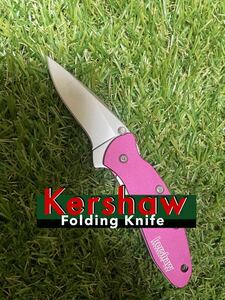 KERSHAW #043 【Chive 1600PINK】カーショウ フォールディングナイフ 折りたたみナイフ 