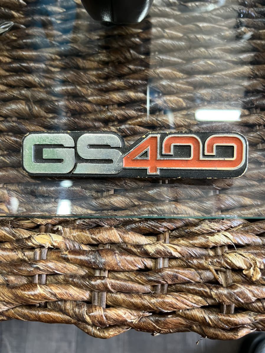 新品 GS400 エンブレム デッドストック - brandsynariourdu.com