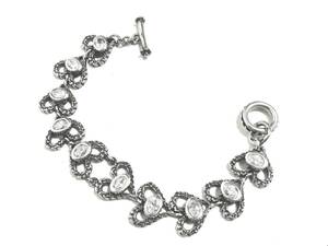 * regular price Y84,700 genuine article regular goods Royal Order Eternal Heart Eternal Heart silver bracele silver 925*