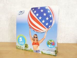 新品未使用 H2O GO! Two Beach Balls 2個入り ビーチボール プール 夏 海 旅行 巨大 特大 水遊び/CY-97631在