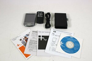 △現状品△ HP PDA iPAQ 112 Classic Handheld　簡易チェック 初期化済　ACアダプター/冊子付 傷み (2732376)