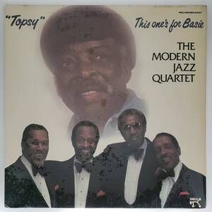 良盤屋◆LP◆Jazz US 輸入盤 M.J.Q.「トプシー」The Modern Jazz Quartet &#34;Topsy&#34; This One's For Basie レア盤 ◆J-2401