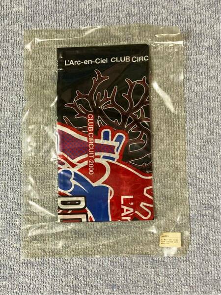 L'Arc〜en〜Ciel ラルクアンシエル ライブグッズ 新品未開封 2000年 バンダナ