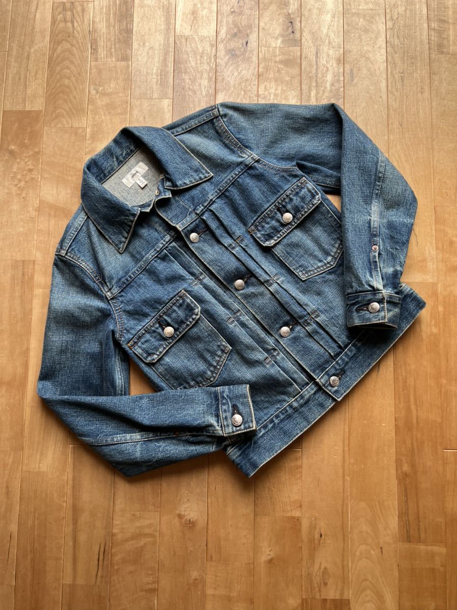 新品 HYKE ハイク BALLOON SLEEVE DENIM JACKET/TYPE2 バルーン