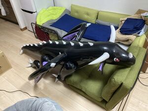 ☆レア 2種セット 約2m 大きなドラゴンの空気ビニール人形 空ビ 空気ビニール ドレイクドラゴン ジャンク扱い☆