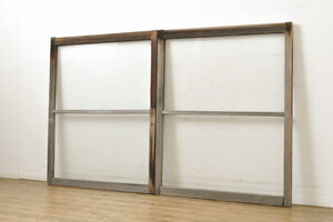 R-062870 мир производства античный отличается стекло. ощущение качества . поверхность белый стекло окно 2 шт. комплект ( стекло дверь, двери )(R-062870)