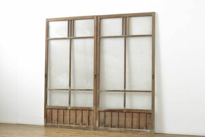 R-054040 античный двери течение времени . ощущение . текстура (ткани) . очарование. стекло дверь 2 шт. комплект ( раздвижная дверь, двери )(R-054040)