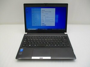 【1円スタート】東芝 dynabook R734/M PR734MAF14BAD7X Core i5 4310M 2.7Ghz 8GB 500GB(HDD) 13.3インチ HD 1366×768 Windows 10 Pro