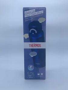 サーモス New! 水筒 ネイビー 0.75L 新品
