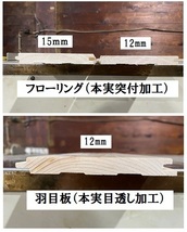 Ａ級品 国産無垢 桧羽目板　12×103×2000【20枚】無節 ひのき ヒノキ 桧 檜 天井板 壁板 国産材 木材 超仕上げ カンナ_画像3