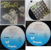 レコード LP Blondie : Eat to the Beat WWS-81255 ( Chrysalis 1979 )_画像2