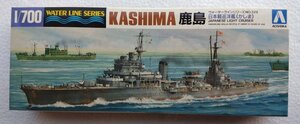 プラモデル : ウォーターライン 練習巡洋艦 鹿島 1/700 青島 