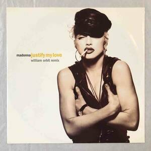 ■1990年 UK盤 オリジナル Madonna - Justify My Love (William Orbit Remix) 12”EP W9000T Sire マドンナ