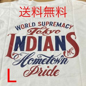 L TOKYO INDIANS MC TEE Pabst Blue Ribbon Beer パシフィコ横浜 東京インディアンス Tシャツ 東京インディアンズ TIMC ネイバーフッド